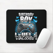 Level 6 Unlocked Video Game 6th Birthday Gamer Gif マウスパッド (マウス)