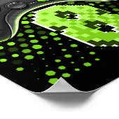 Level 8 Video Game Controller 8th Birthday Gamer G ポスター (角)