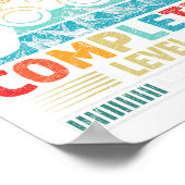 Level 9 Completed Level 10 Loading 9th Birthday Vi ポスター (角)