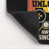 Level 9 Unlocked 素晴らし 2014 Boy Video Game 9th B マウスパッド (コーナー)