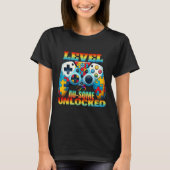 Level Au-some Unlocked Video Game Controller Autis Tシャツ (正面)