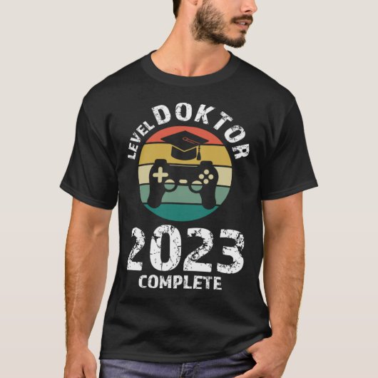 Level Doktor 2023 complete Doctor 2023 Tシャツ (正面)