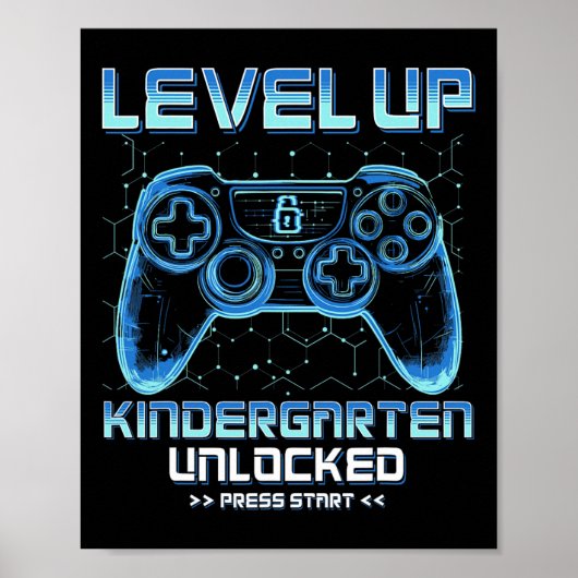 Level Kindergarten Unlocked Back To School Video G ポスター (正面)