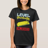 Level Overbending Unlocked Harmonica Player Tシャツ (正面)