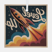 Level Up ガラスオーナメント (裏面)