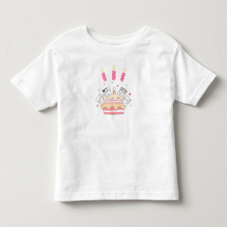 Level Up Birthday Energy トドラーTシャツ