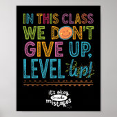 LEVEL UP CLASSROOM POSTER ポスター (正面)