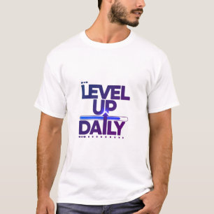 LEVEL UP DAILY デザイン 02 Tシャツ