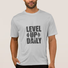 LEVEL UP DAILY デザイン 06 Tシャツ