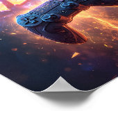 Level Up — Epic Gamer Poster ポスター (角)