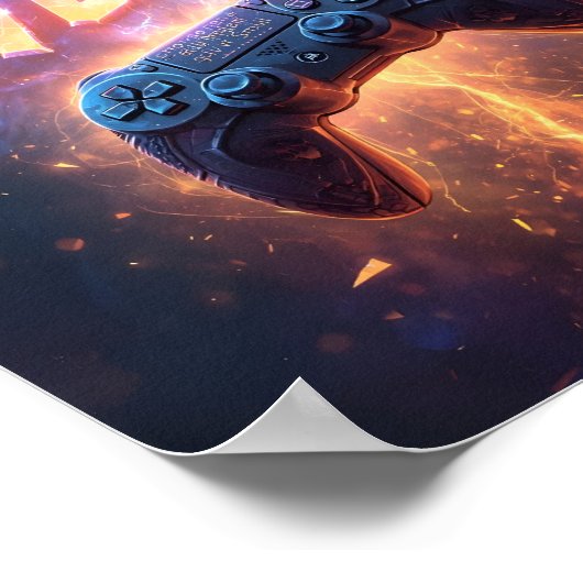 Level Up — Epic Gamer Poster ポスター (角)