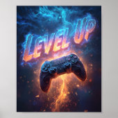 Level Up — Epic Gamer Poster ポスター (正面)