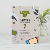 Level Up Gamer Birthday 招待状 (スタンド正面)