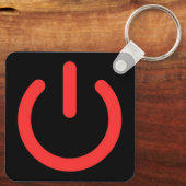 Level Up Gamer Keychain – Pixel Retro Style キーホルダー (裏面)