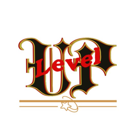 Level Up Love – Gothic Typography Design Tシャツ