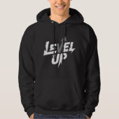 Level Up Men’s Hoodie パーカ (正面)