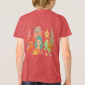 Level Up Style: Retro Gamer トライブレンドTシャツ (裏面)