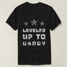 Level Up to Daddy - New Dad Gaming Graphic Tシャツ