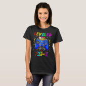 Level Up To Pre K Back To School Video Game Contro Tシャツ (正面フル)