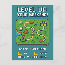 Level Up Your Weekend! ポストカード