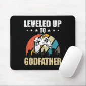 Leveled Up To Godfather Video Gamer Gaming 3  マウスパッド (マウス)