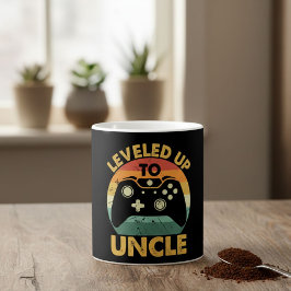 Leveled Up to Uncle コーヒーマグカップ