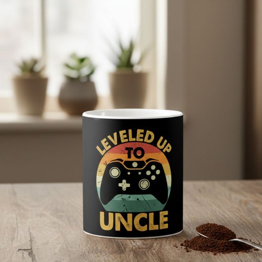 Leveled Up to Uncle コーヒーマグカップ