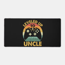 Leveled Up to Uncle デスクマット