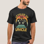 Leveled Up to Uncle Tシャツ (正面)
