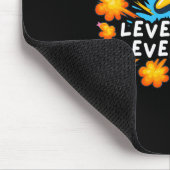 Leveling Up Every Day Ck To School Shirt Gamer Boy マウスパッド (コーナー)