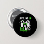 Leveling Up To Big Brother Gaming Boy 缶バッジ (正面&裏面)