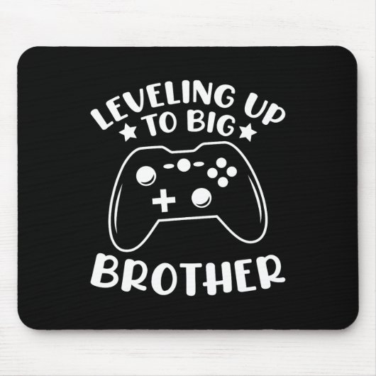 Leveling Up To Big Brother Video Game Controller G マウスパッド (正面)