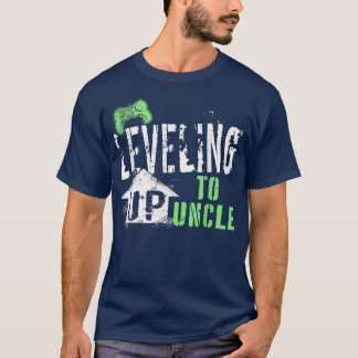 Leveling Up To Uncle 2022 Funny Video Game Control Tシャツ