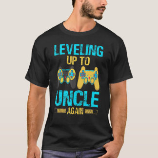 Leveling Up To Uncle Again Gaming Uncle Again Tシャツ
