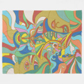 Levels of Transformation フリースブランケット (正面(横))