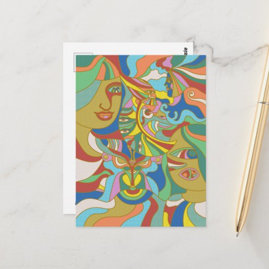 Levels of Transformation ポストカード (正面/裏面インサイチュ)