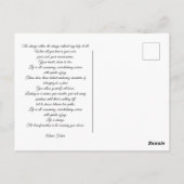 Levels of Transformation ポストカード (裏面)