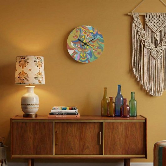 Levels of Transformation ラージ壁時計