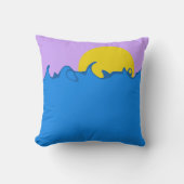 Lever de soleil Coussin décoratif クッション (正面)