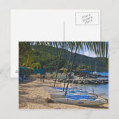 Leverick Bay Resort & Marinaのビーチサイド ポストカード (正面/裏面)