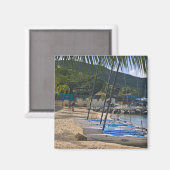 Leverick Bay Resort & Marinaのビーチサイド マグネット (正面/裏面)