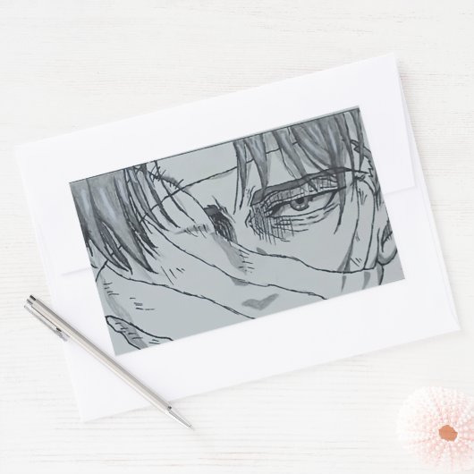 Levi.. 長方形シール (封筒)