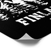 Levi Lapland Ski Resort Finland Alpine Skiing Finn ポスター (角)