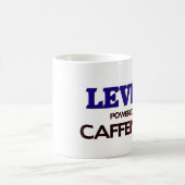 Levineはカフェインによって動力を与えました コーヒーマグカップ (中央)