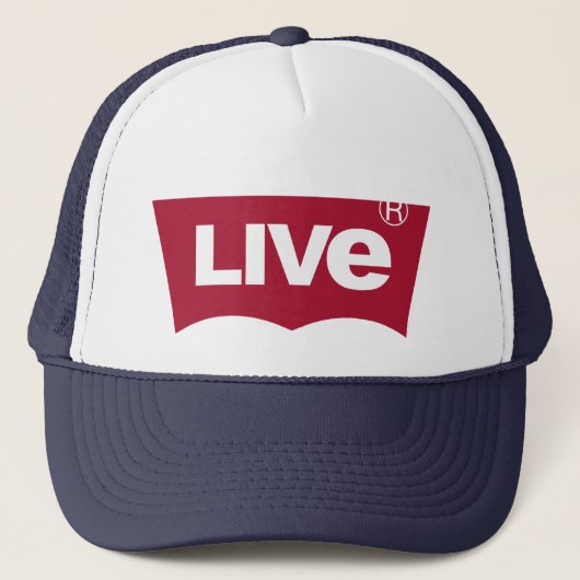 Levi's LIVE キャップ (正面)
