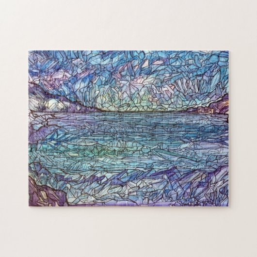 Levi's Lookout (West Coast NorCal Abstract) Puzzle ジグソーパズル (横)