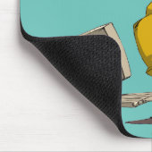 Levitating, めい想s and flute-遊s GNU マウスパッド (コーナー)