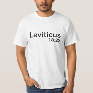 Leviticusの18:22 Tシャツ