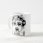 Levittの家紋 コーヒーマグカップ (正面左)
