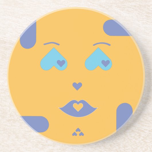 LevliのSponapの黄色いコースター コースター (正面)